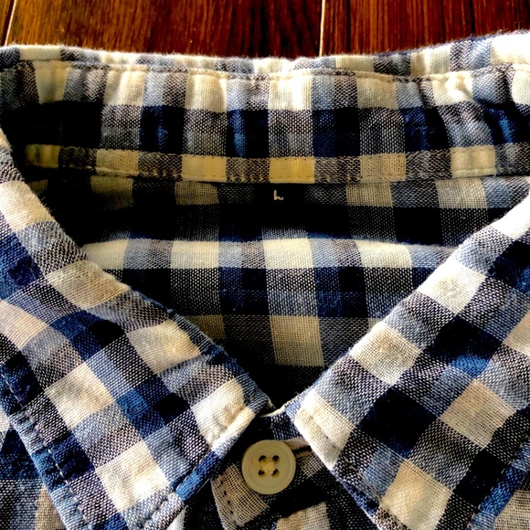Uniqlo mens light cotton button down shirt - Picture 4 of 5